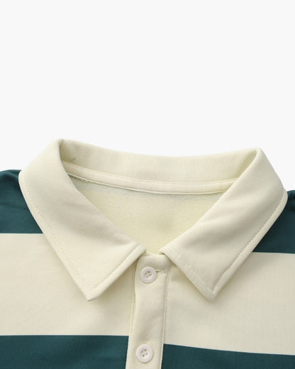 Vintage Stripe Rugby Poloshirt