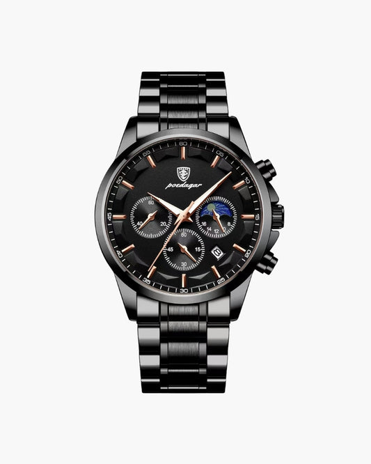 Precision Chronograph Steel Uhr