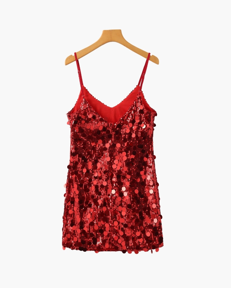 Sequin Party Mini Kleid