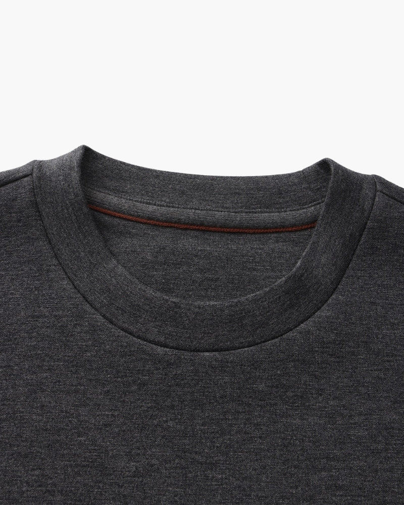 Klassisch Modal Blend Crewneck Sweatshirt