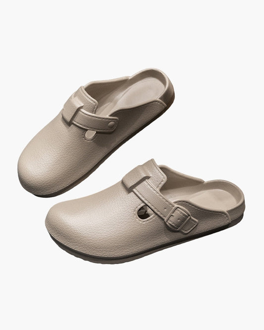Klassisch Waterproof Buckle Clogs