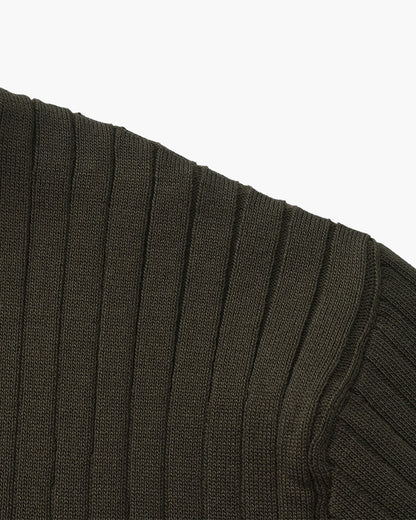 Premium Gerippt Poloshirt