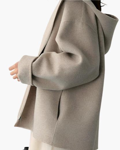 Marlow Wool Zip Mantel
