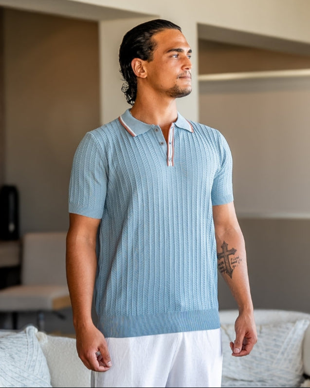 Ashford Strick Poloshirt