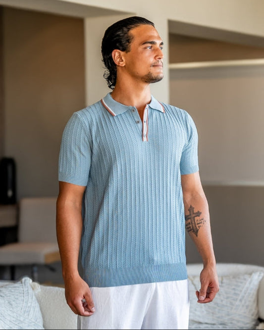 Ashford Strick Poloshirt