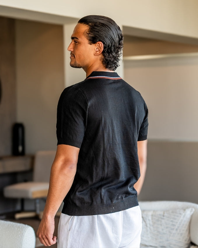 Ashford Strick Poloshirt