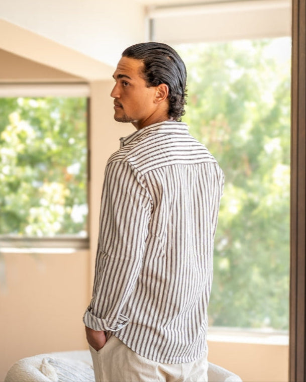 Gentlemen's Striped Hemd