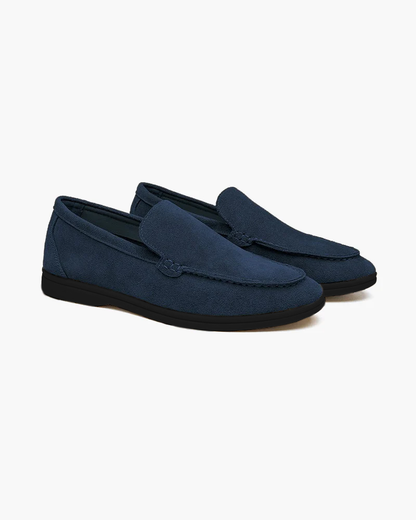 Premium Wildleder Loafer - Black Soles