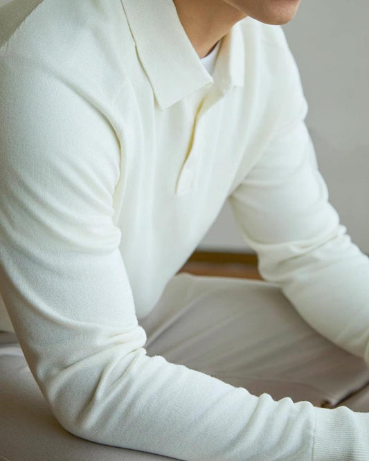 100% Premium Wool Poloshirt