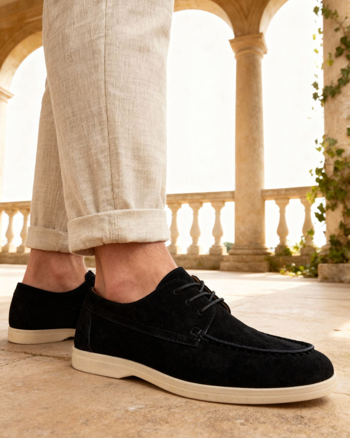 Premium Wildleder Lace Schuhe