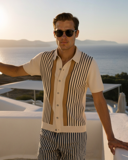 Monte Carlo Strick Poloshirt