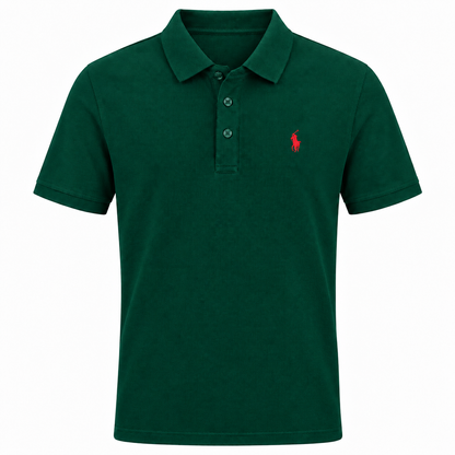 Paul Polo Shirt — Feine Baumwolle mit Stickerei