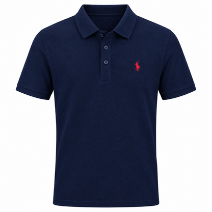 Paul Polo Shirt — Feine Baumwolle mit Stickerei