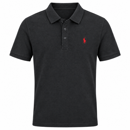 Paul Polo Shirt — Feine Baumwolle mit Stickerei