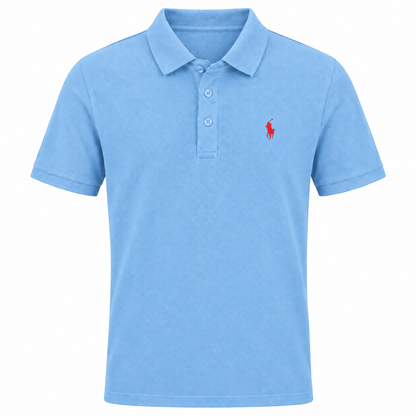 Paul Polo Shirt — Feine Baumwolle mit Stickerei