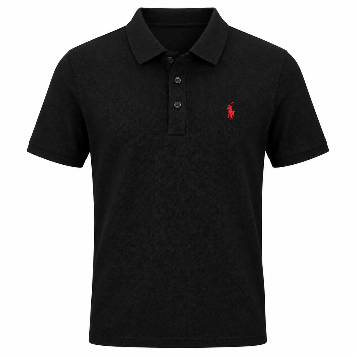 Paul Polo Shirt — Feine Baumwolle mit Stickerei