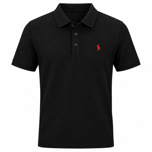 Paul Polo Shirt — Feine Baumwolle mit Stickerei