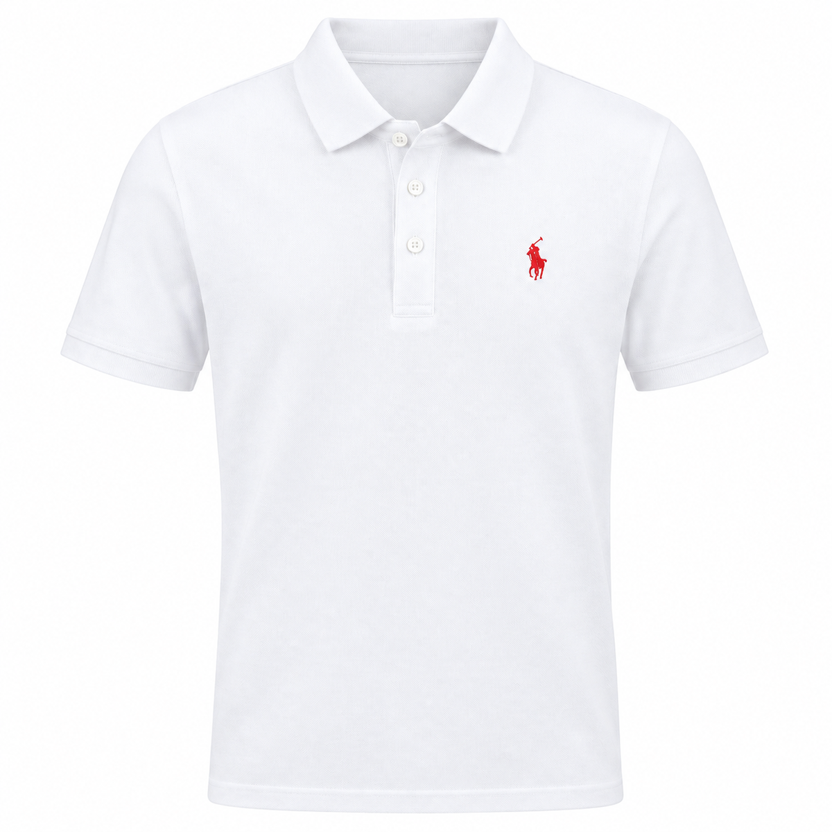 Paul Polo Shirt — Feine Baumwolle mit Stickerei
