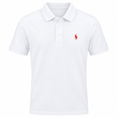 Paul Polo Shirt — Feine Baumwolle mit Stickerei